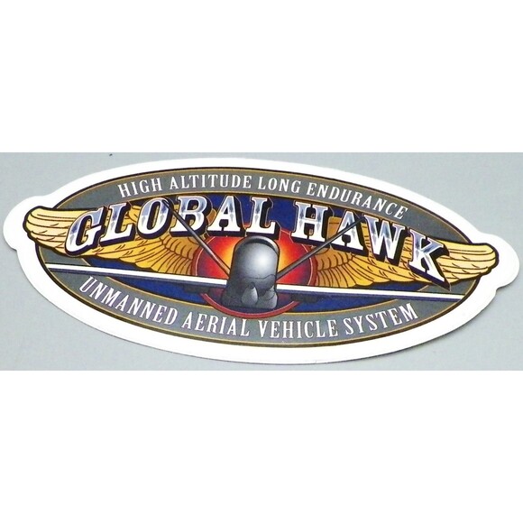 Northrop Grumman RQ-4 Global Hawk UAV Drone Sticker